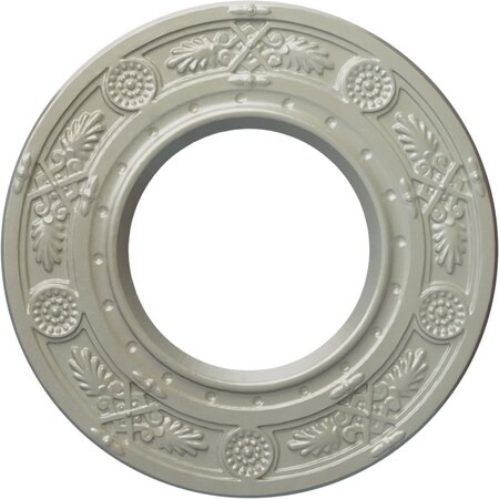 Ekena Millwork Daniela Ceiling Medallion (Fits Canopies up to 3 7/8"), 8"OD x 3 7/8"ID x 1/2"P, Flash Copper CM08DNFCS